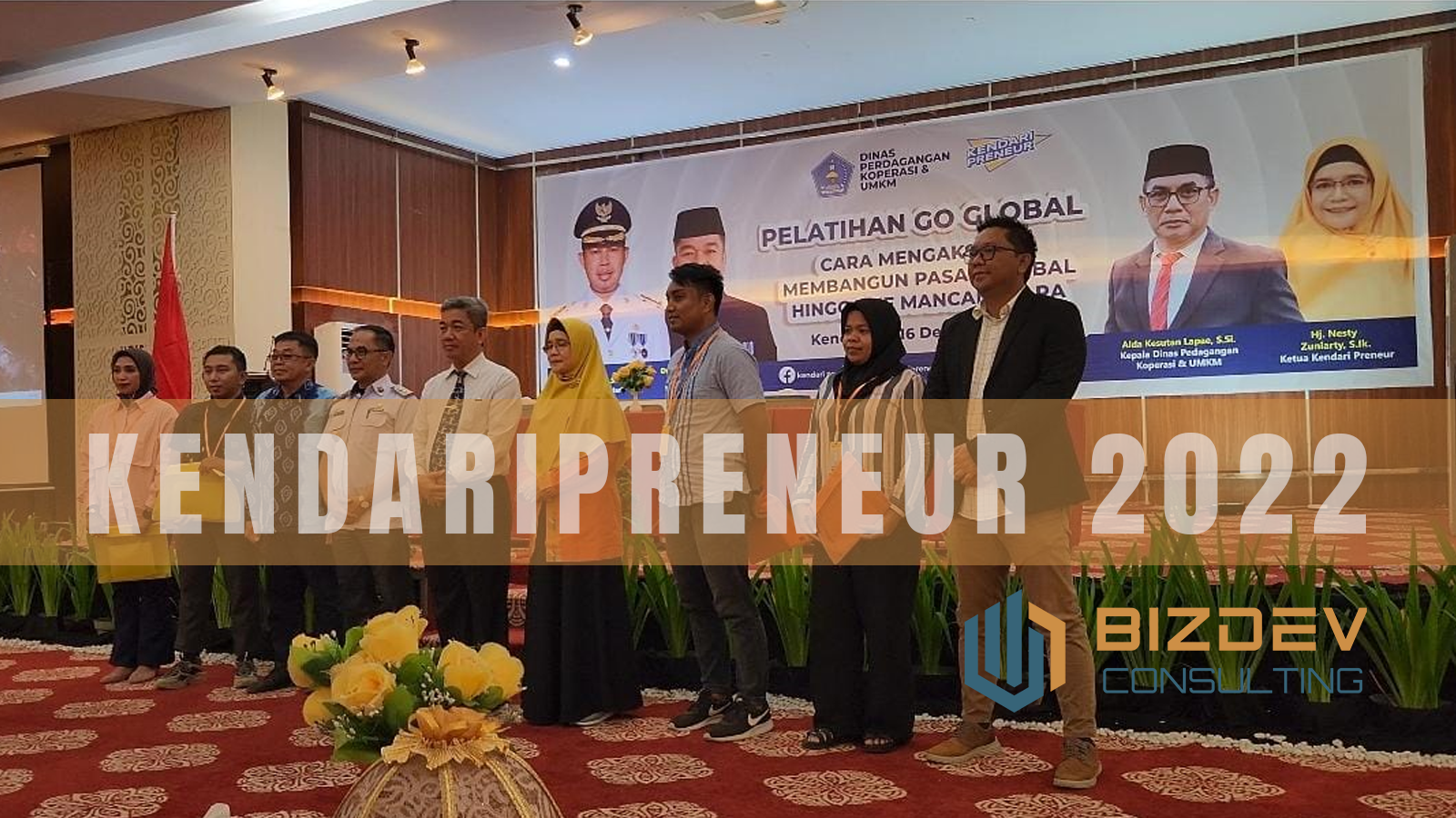 KENDARIPRENEUR 2022 MENDORONG UMKM MENEMBUS PASAR GLOBAL